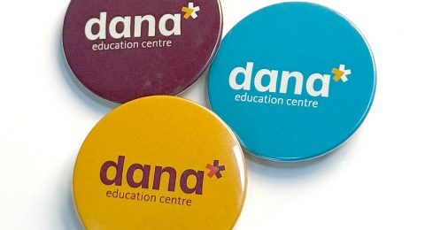Three badges